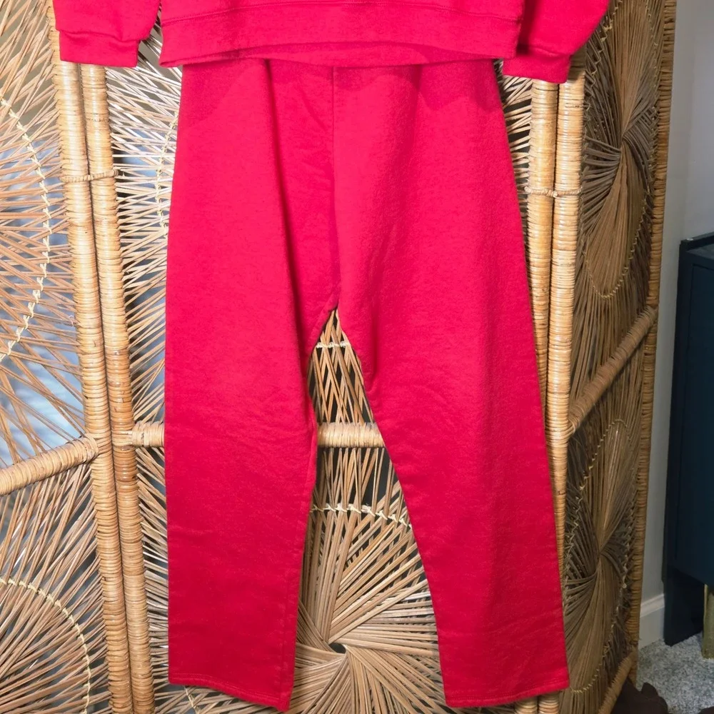 Hanes vibrant red